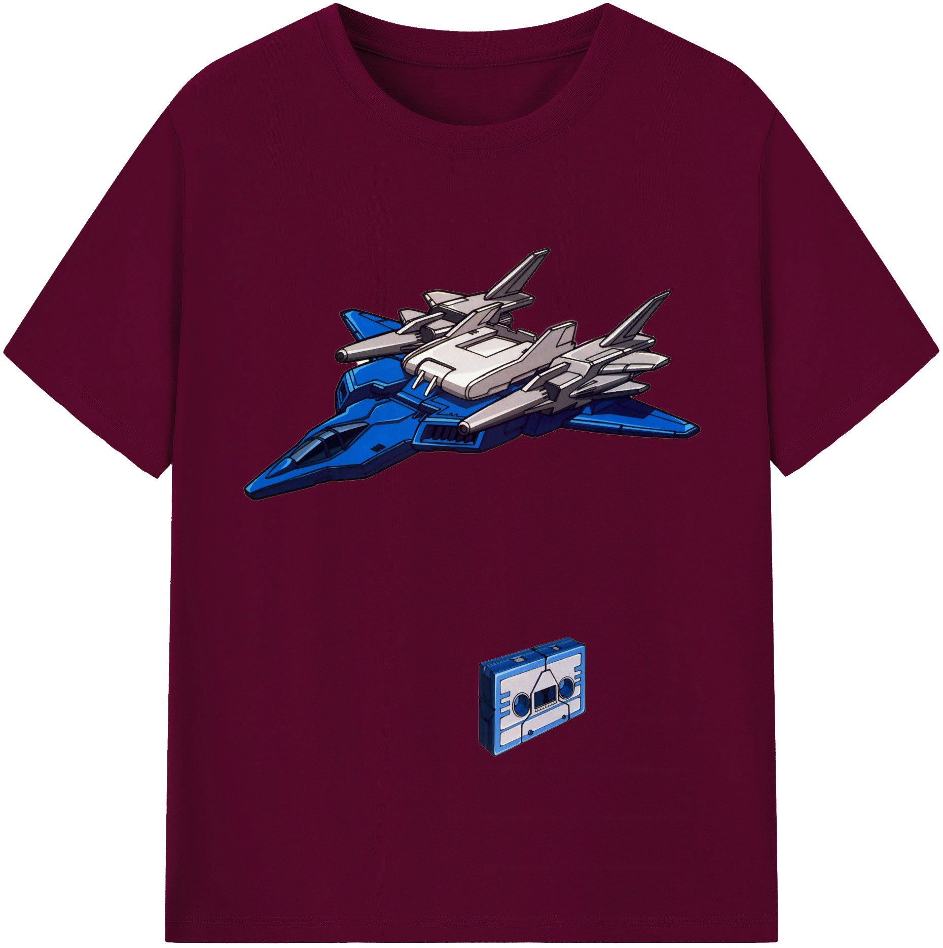 （画像用）  レディースカジュアルプリントTシャツ（綿100％）